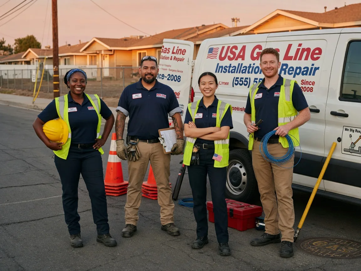 Gas Line Installation company in Wayside, TX